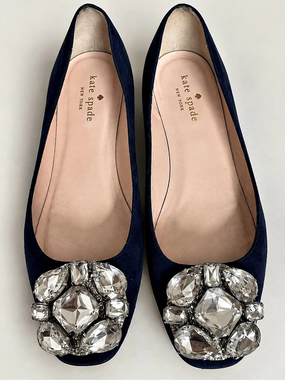 kate spade Embellished Flats in Blue US 7.5 B